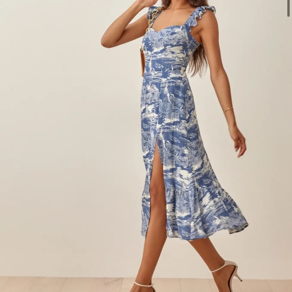 Reformation Bondi Dress in Ama SZ 6 NWT